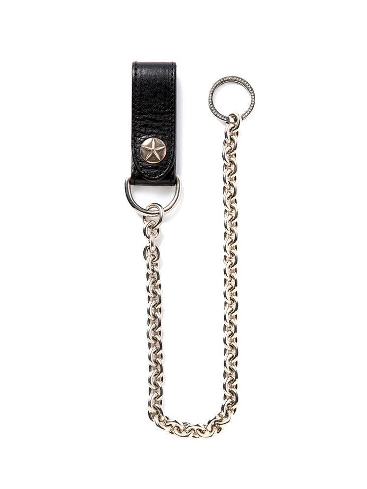CALEE 「SILVER STAR CONCHO LEATHER WALLET CHAIN」 レザーウォレット