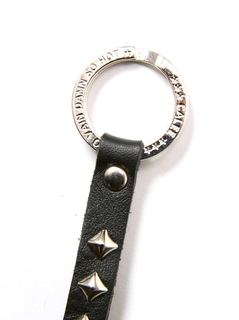 calee レザーキーホルダー CALEE 「STUDS LEATHER KEY HOLDER」 レザーキーホルダー