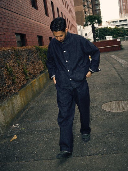CALEE 「VINTAGE REPRODUCT DENIM COVERALL ＜INDIGO＞ 」 デニム