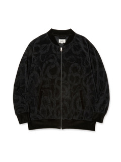 CALEE 「JQ VELOUR JACKET ＜SNAKE PATTERN＞」 ジャガード