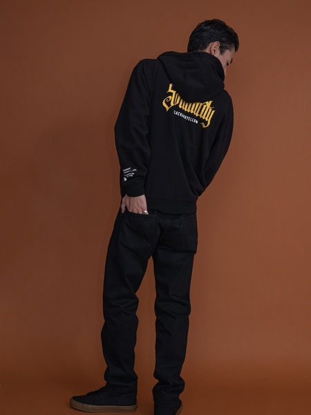 RATS 「SOLIDARITY ZIP HOODIE」 スウェットジップパーカー MASH UP