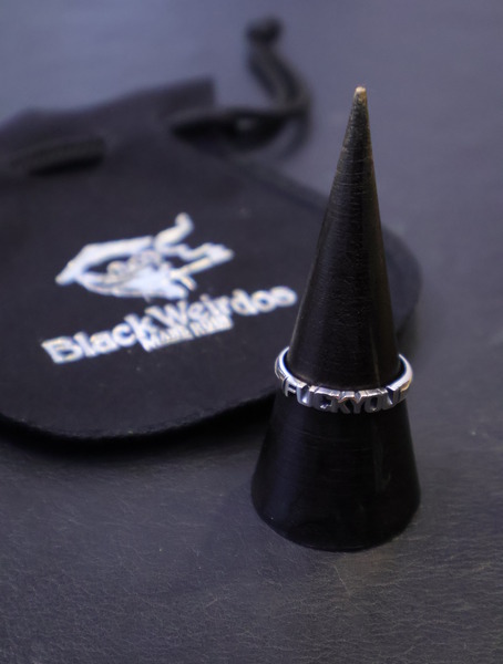 BlackWeirdos × GARNI FUCKYOU Ring Black Weirdos × GARNI 「FUCKYOU Ring」 SILVER925製 リング