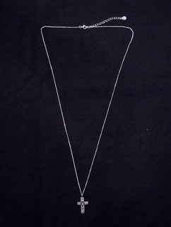 アクセサリー ROTTWEILER Dog Chain Rosario SILVER ROTTWEILER - LONG DOG CHAIN ROSARIO (SILVER) / ドッグ