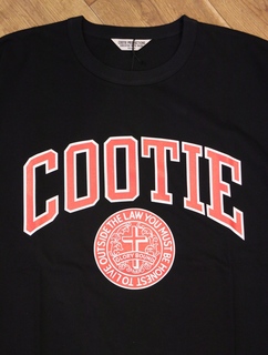 COOTIE 「Print Oversized S/S Tee (COLLEGE) 」 プリント オーバー