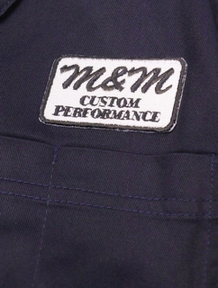新品 M&M エムアンドエム ジャケット サイズ:L 23SS チップソーロゴ T/Cツイル カバーオール ジャケット ブラック 黒 アウター ブルゾン コート【メンズ】メンズ