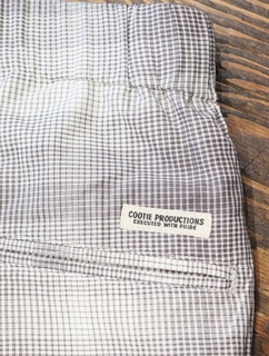COOTIE 「Ombre Check 2 Tuck Easy Pants 」 オンブレチェックイージー
