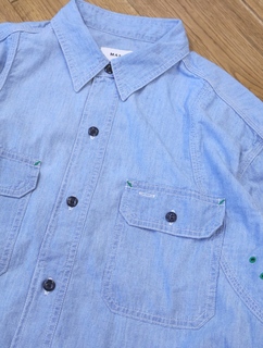 MASSES 「CHAMBRAY WORK SHIRT」 シャンブレーシャツ