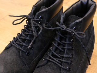 COOTIE × Tomo&Co. × THE UNION 「7 Hole Lace Up Boots （Black Suede