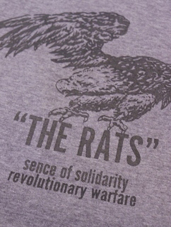 RATS　　「EAGLE THE RATS TEE」　　プリントティーシャツ