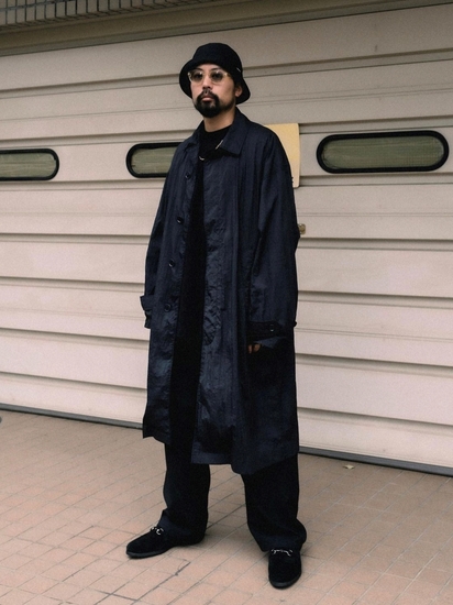 COOTIE 「Shrink Nylon Bal Collar Coat」 バルカラーコート