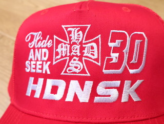 Hide and Seek 「30 Mesh Cap」 5パネル メッシュキャップ