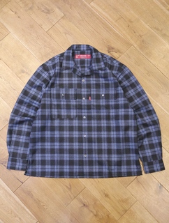 Hide and Seek 「Check L/S Shirt（25AW-2）」 オープンカラーチェック