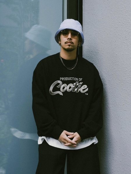 COOTIE 「Embroidery Sweat Crew (PRODUCTION OF COOTIE)」 スウェット