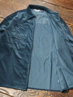 COOTIE（クーティー）/ Velour Zip Up Work Shirt 【35％OFF