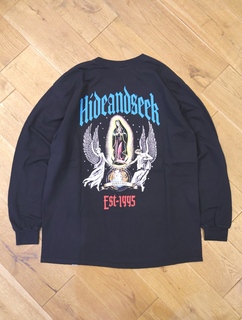 Hide and Seek 「St Maria L/S Tee（BACK）」 プリントロングスリーブ