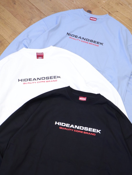 HIDE&SEEK Mesh L/S Shirt スポーツロングスリーブシャツ HIDEANDSEEK(ハイドアンドシーク) ロングスリーブTシャツ Sports