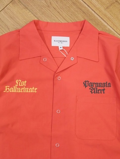 Black Weirdos 「Drug Store S/S Shirt」 オープンカラーシャツ