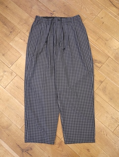 COOTIE 「T/W 2 Tuck Easy Pants <GINGHAM CHECK>」 2タック