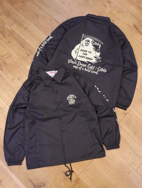 CUT RATE 「×VENICE8 COFFEE HOUSE G.O.D NYLON COACH JACKET