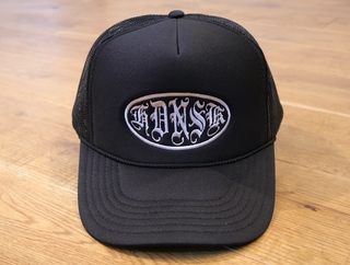 HIDEANDSEEK ブラックメッシュキャップ HIDEANDSEEK(ハイドアンドシーク) キャップ Logo Baseball Cap