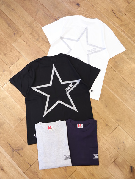 M&M CUSTOM PERFORMANCE 「Edge Star Pocket Tee」 プリント