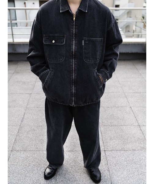 COOTIE 「Denim Zip Up Work Jacket （Fade） 」 デニムワークジャケット