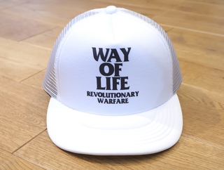 WAY OF LIFE キャップ MESH CAP “WAY OF LIFE”」 メッシュキャップ