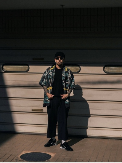 COOTIE 「Rayon Open Collar S/S Shirts」 レーヨン オープンカラーシャツ