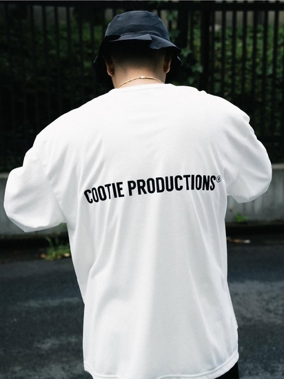 COOTIE 「Dry Tech Jersey Oversized L/S Tee」 オーバーサイズ
