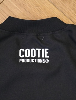 トップス cootie Polyester Twill Football M COOTIE PRODUCTIONS/Polyester Twill S/S Football Top（Black