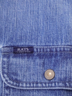RATS 「DENIM WORK SHIRT」 デニムワークシャツ RATS 「DENIM WORK SHIRT」 デニムワークシャツ