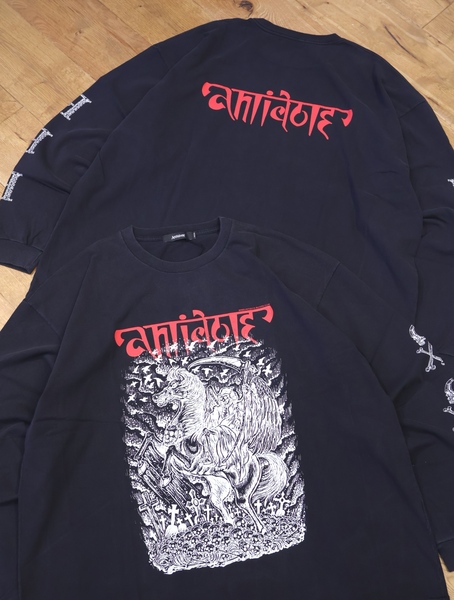 ANTIDOTE BUYERS CLUB 「Fade Wash L/S Tee (Grim Reaper