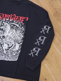 ANTIDOTE BUYERS CLUB 「Fade Wash L/S Tee (Grim Reaper
