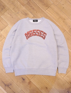 MASSES 「SWEAT CREW CRACK」 クルーネックスウェット