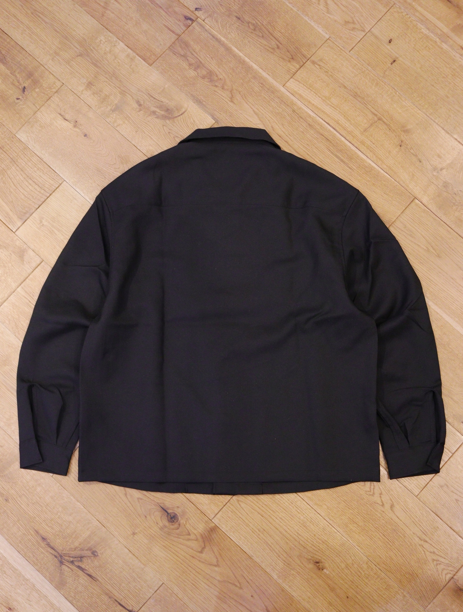 COOTIE 「Polyester Twill Fly Front L/S Shirt」 フライフロント