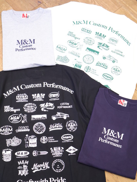 グレーXL M&M CUSTOM PERFORMANCE TEE エムアンドエム M&M Furniture CUSTOM PERFORMANCE エムアンドエム カスタム