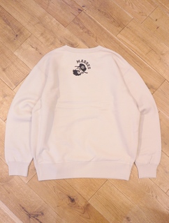 極美品 L MASSES SWEAT CREW CRACK スウェット