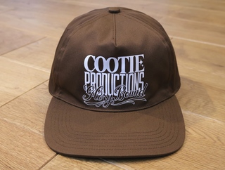 COOTIE　T/C Twill 5 Panel Cap　BROWN COOTIE 「T/C Twill 5 Panel Cap」 5パネルキャップ