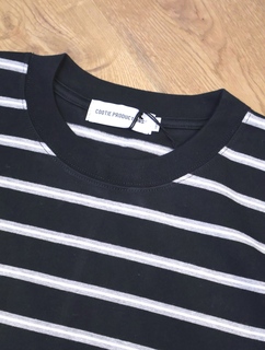 COOTIE 「Border L/S Tee」 パネルボーダー ロングスリーブティーシャツ