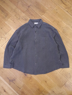 COOTIE 「Pigment Dyed Waffle L/S Shirt」 ピグメントダイ