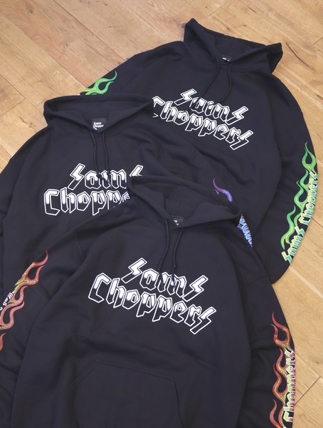 SAMS MOTORCYCLE 「FLAMES HOODIE」 プルオーバースウェットパーカー