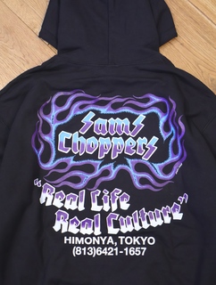 SAMS MOTORCYCLE 「FLAMES HOODIE」 プルオーバースウェットパーカー