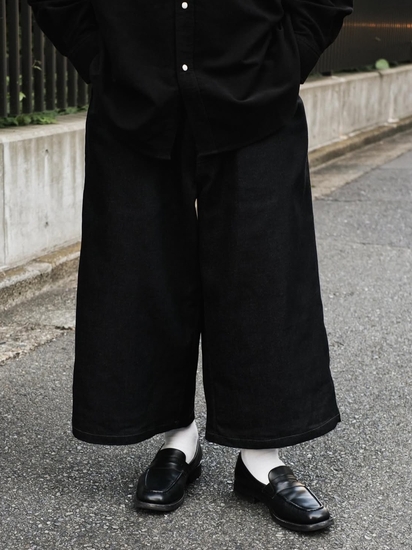 COOTIE 「Reverse Loop Denim 5 Pocket Shin Cut Wide Easy