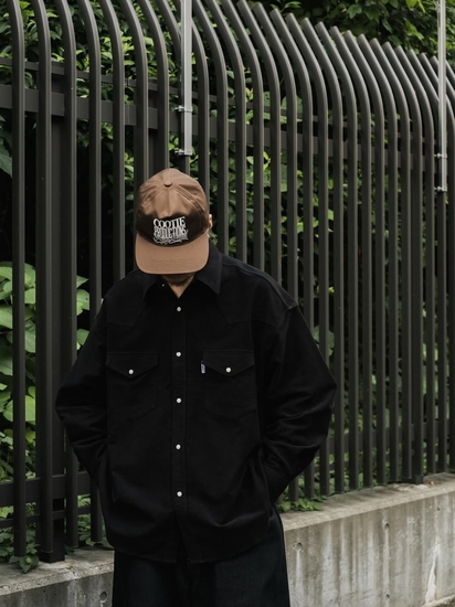 新品 COOTIE Moleskin Western L/S Shirt COOTIE 「Moleskin Western L/S Shirt」 モールスキン ウエスタンシャツ